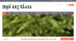 Desktop Screenshot of ironartglass.com